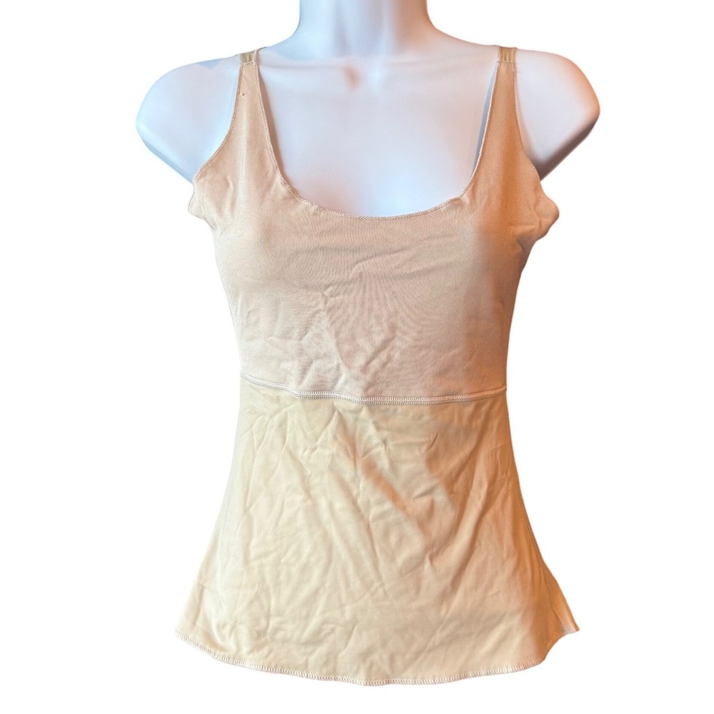 Spanx Nude Shaping Tank Top Built In Compression Size Medium